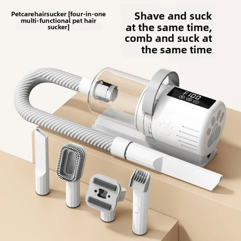 Dog Grooming Vacuum Kit | 2.3L Dust Cup | 99% Hair Capture | 5+ Speeds