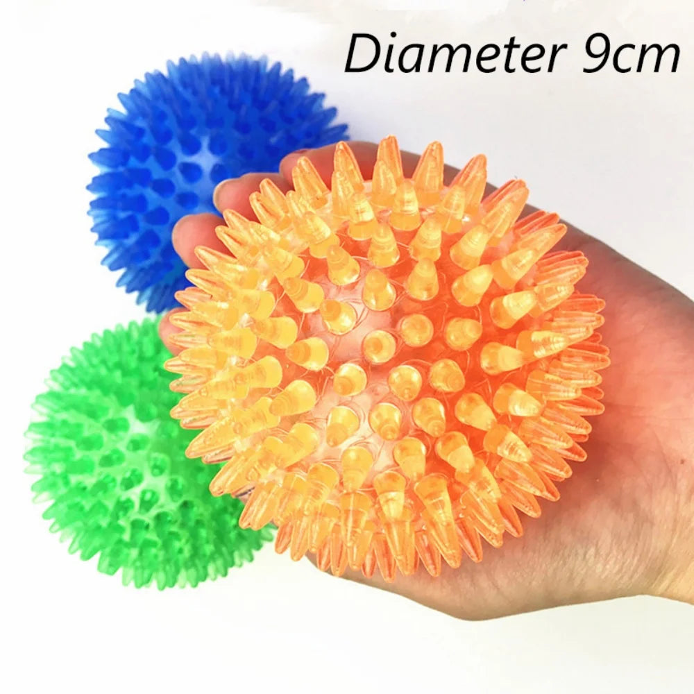 Squeaky Rubber Play Ball for Dogs