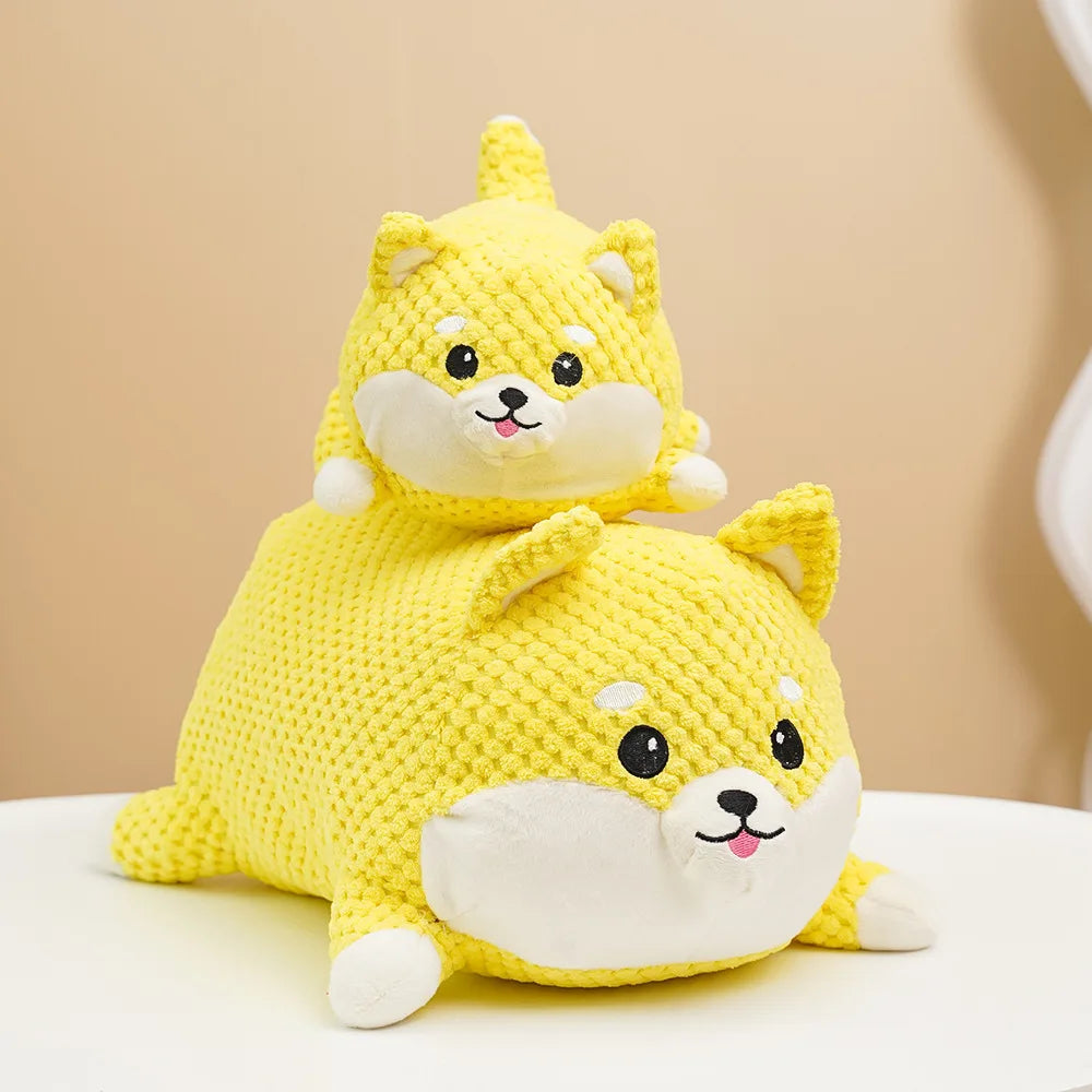 Plush Animal Dog Toy – Bite-Resistant Squeaky Comfort Toy