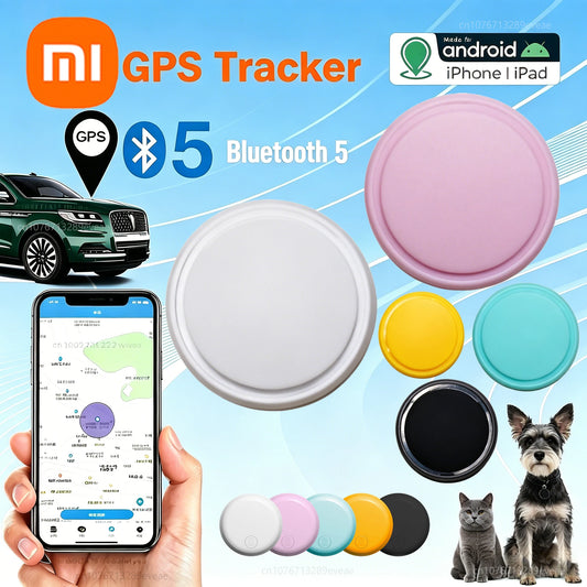 Bluetooth 5.0 Smart Finder Tag with Protective Case & Keychain — 5 Colours