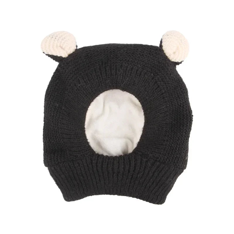 Knitted Winter Hat for Medium & Large Dogs