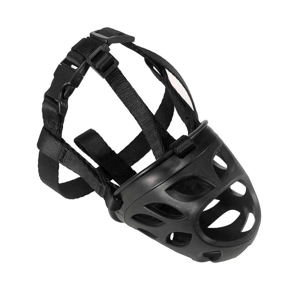 Breathable Anti-Bite Dog Muzzle with Open Nose