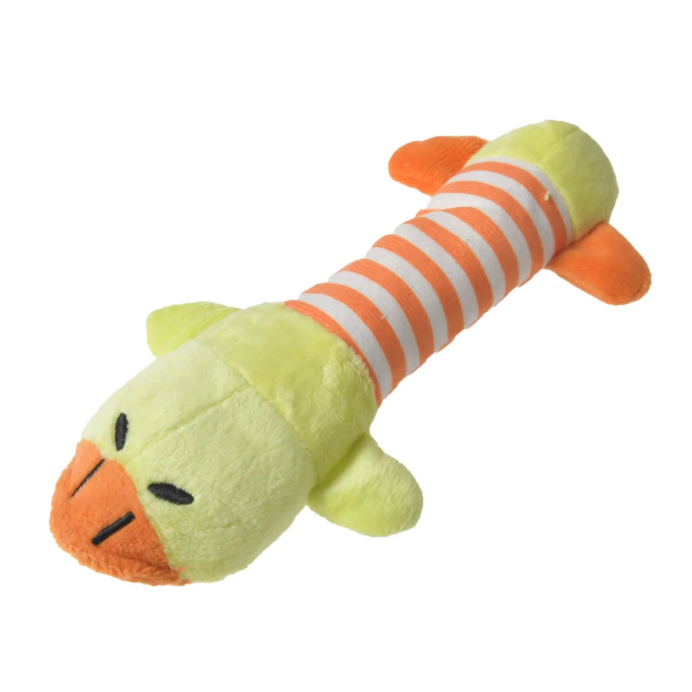 Plush Dinosaur Squeak & Chew Toy