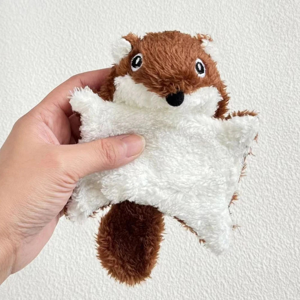 Flying Squirrel Squeaky Interactive Cat Toy