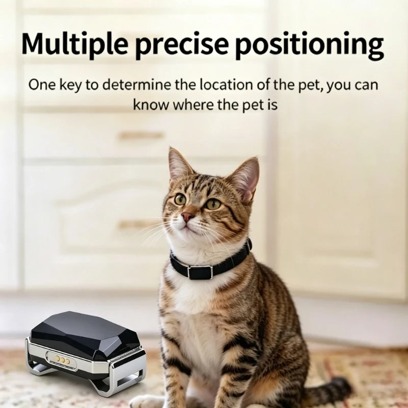 G12 GPS Pet Tracker Collar with Real-Time Tracking for Dogs & Cats
