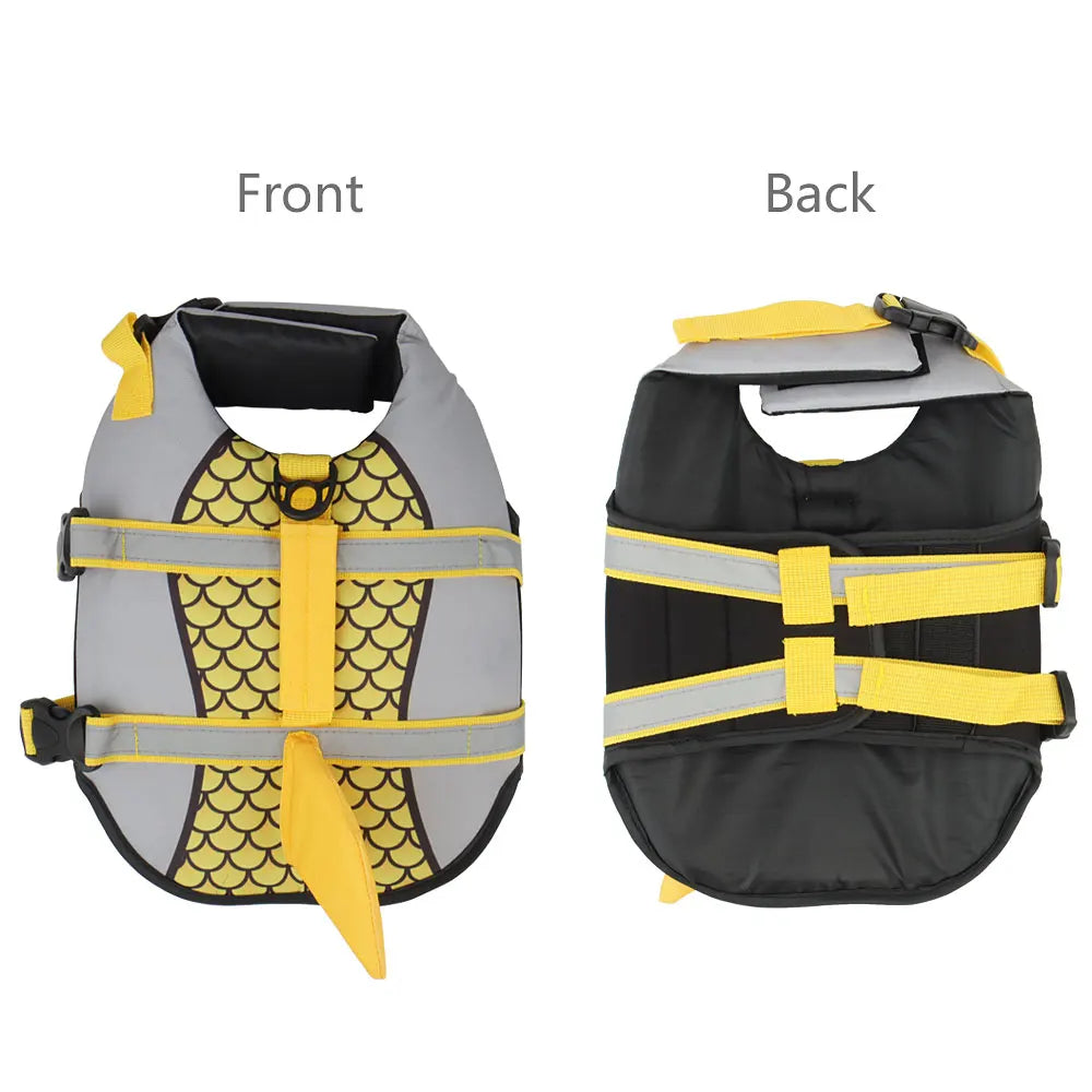 Shark Swim Vest & Life Jacket for Dogs