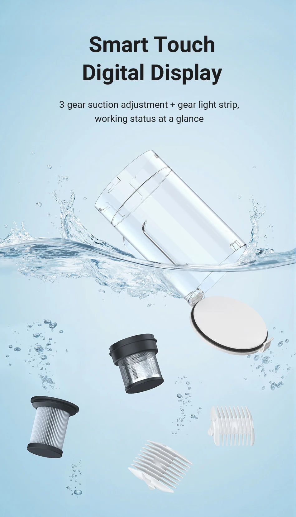 5-in-1 Pet Grooming Vacuum Kit - Portable Hair Removal System for Cats & Dogs