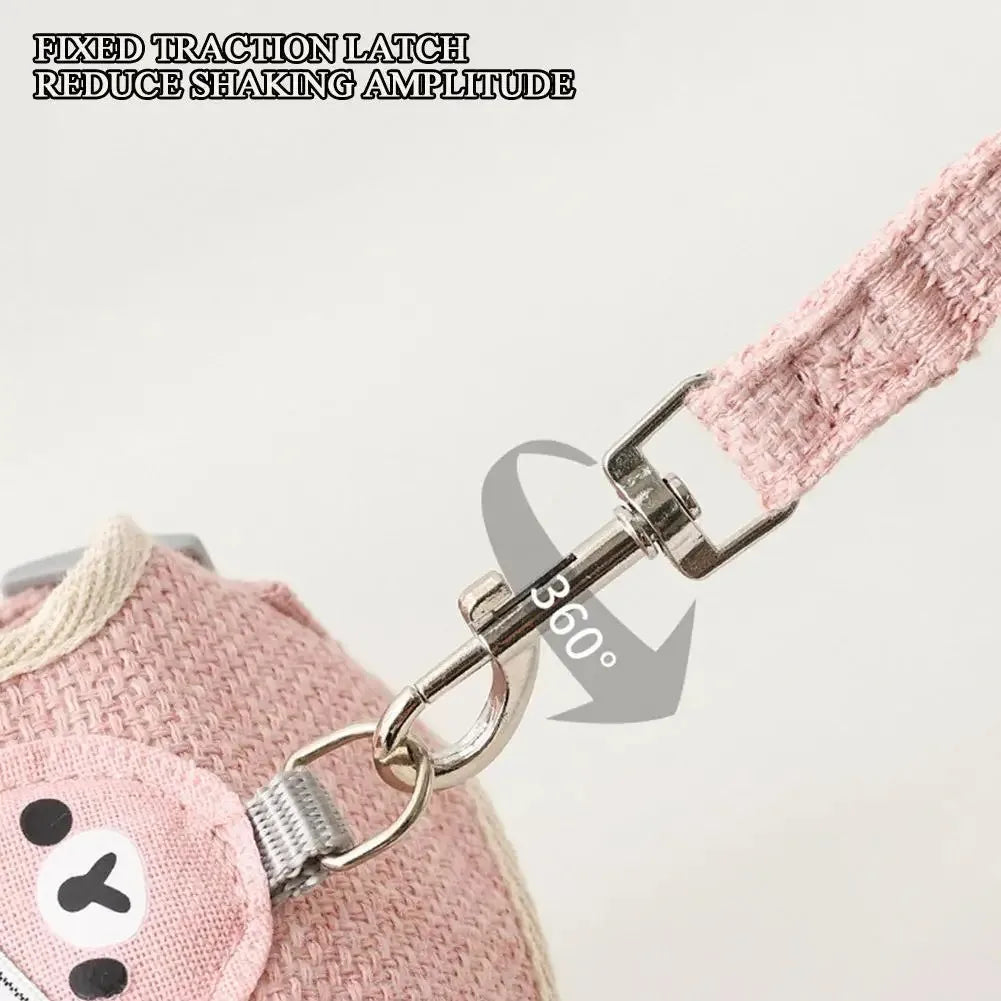Adjustable Harness & Collar for Kittens and Small Pets