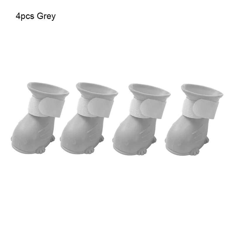 Waterproof Pet Paw Protector Boots (4 Pack)