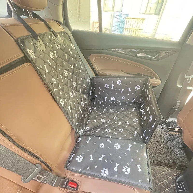 Foldable Pet Car Seat Carrier Bag