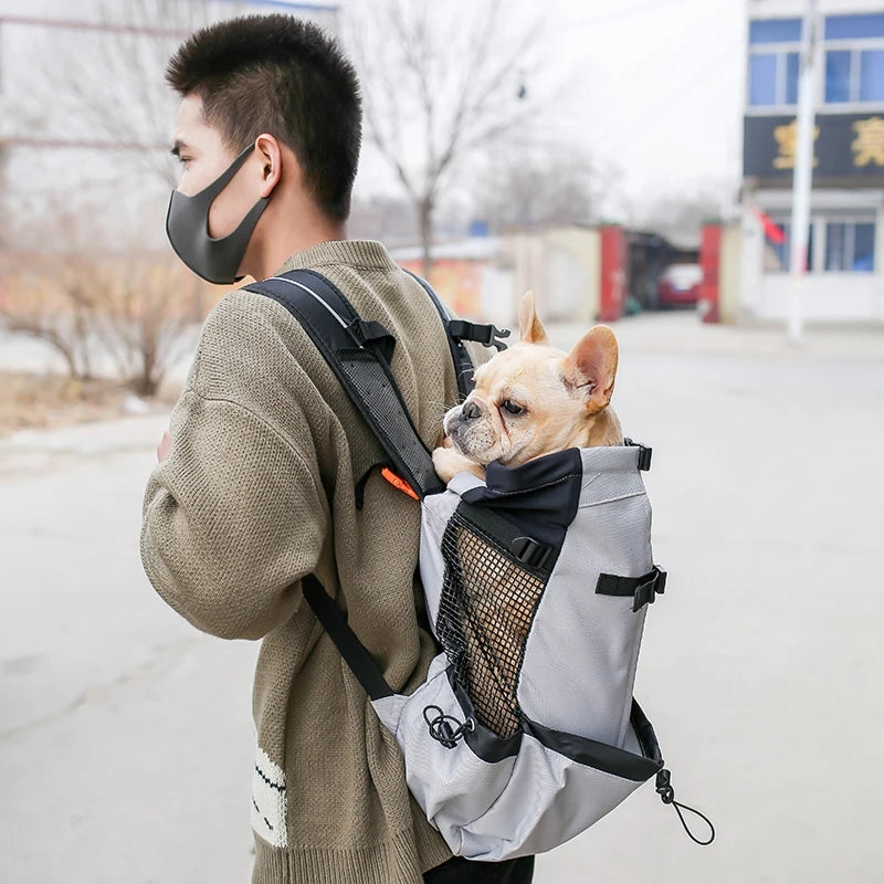 Breathable Dog Backpack Carrier for Small Dogs