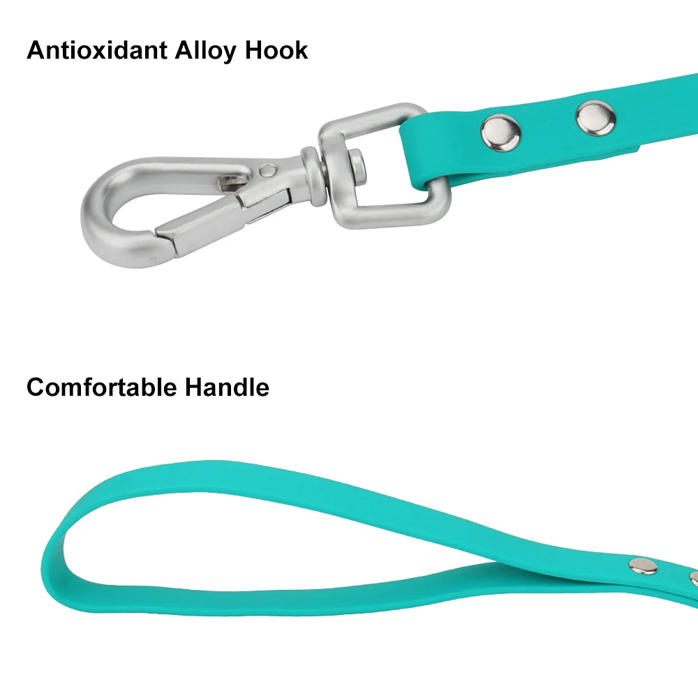 Waterproof PVC Long Dog Leash – Easy Clean Training Lead 1.5m to 20m
