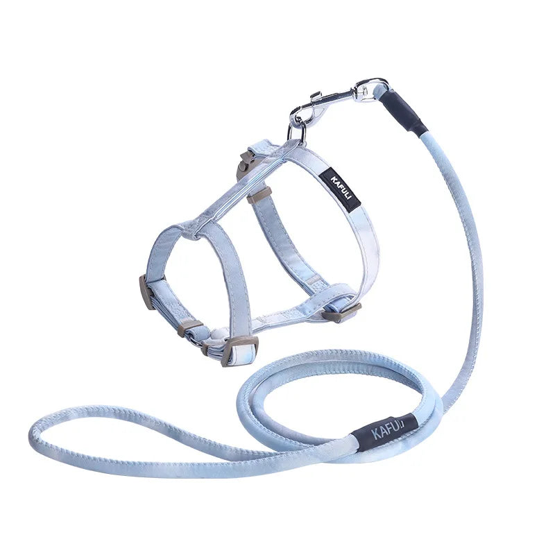 Adjustable Harness & Leash Set for Small Dogs & Cats