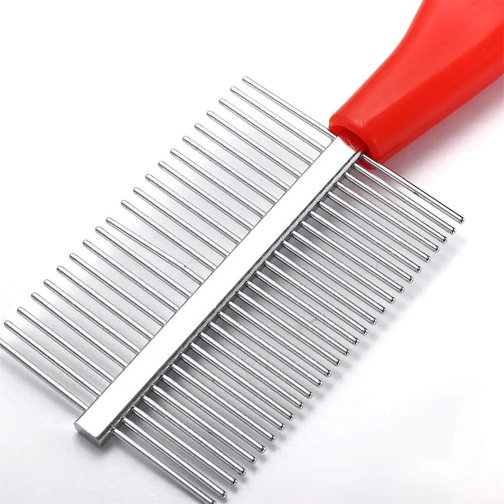 Stainless Steel Pet Grooming Comb for Dogs & Cats