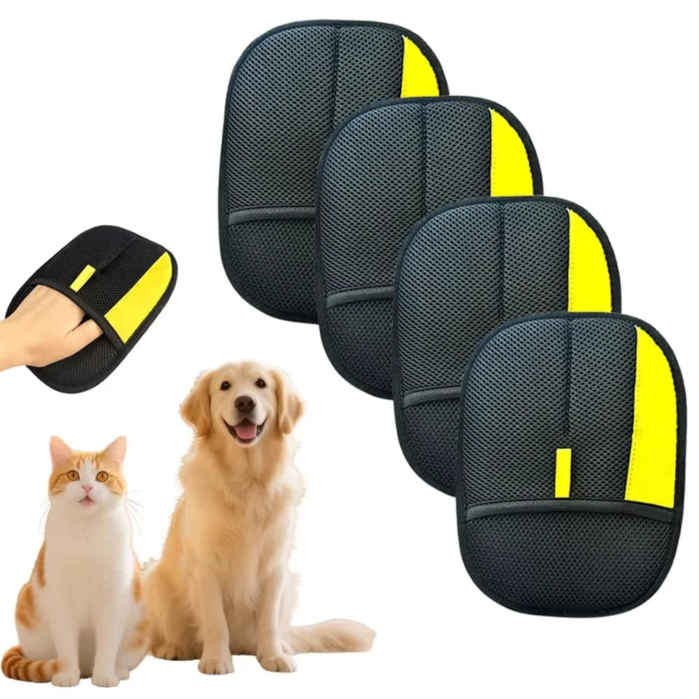 Washable Pet Hair Removal Glove for Fabrics