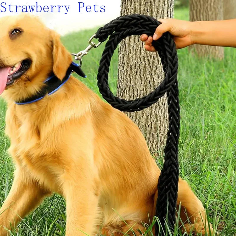 Heavy Duty Nylon Dog Leash & Collar Set - 130cm