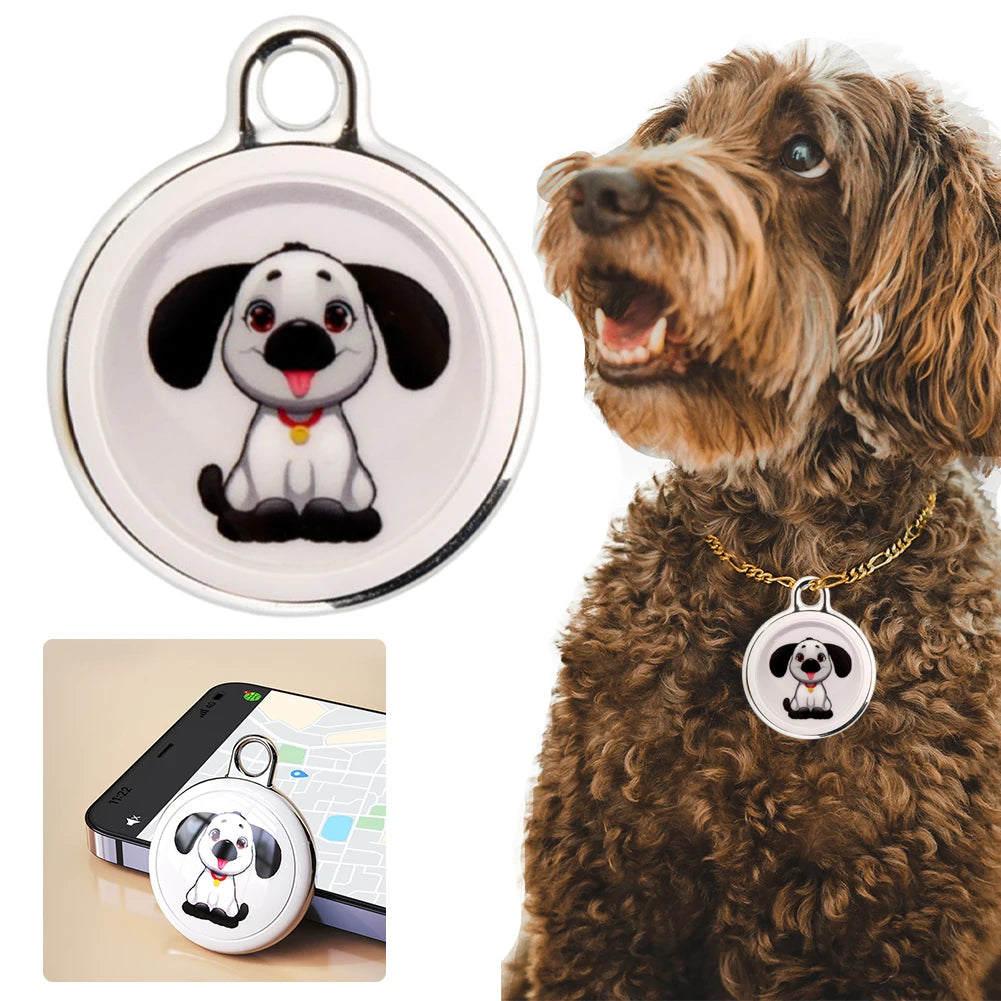 Pet Design Bluetooth Tracker Tag for Cats, Dogs, Keys & Bags