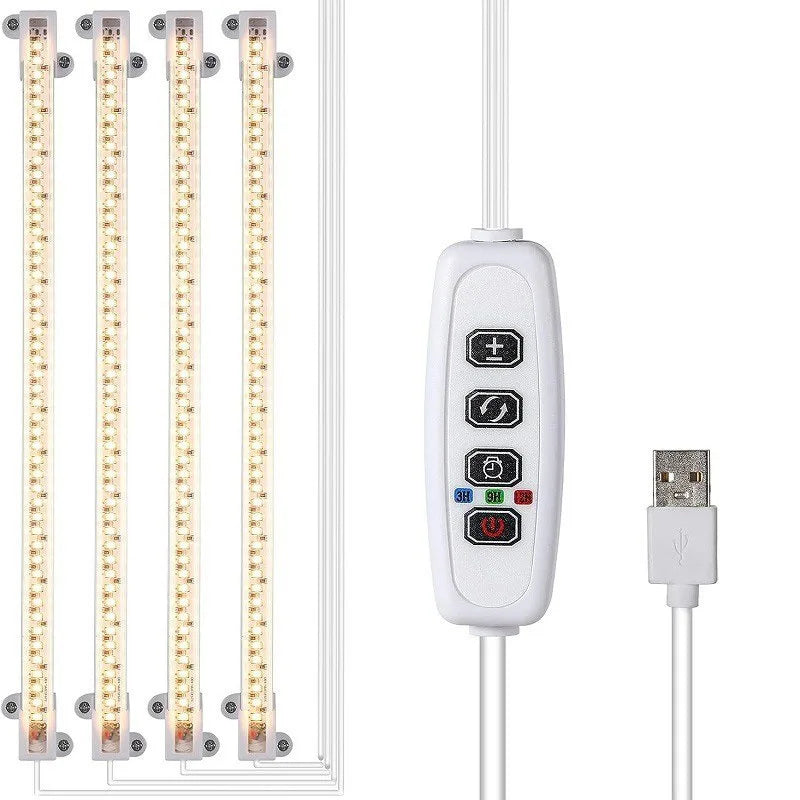 Lampe de croissance LED USB – Lampe de culture d'intérieur pour semis, plantes et fleurs