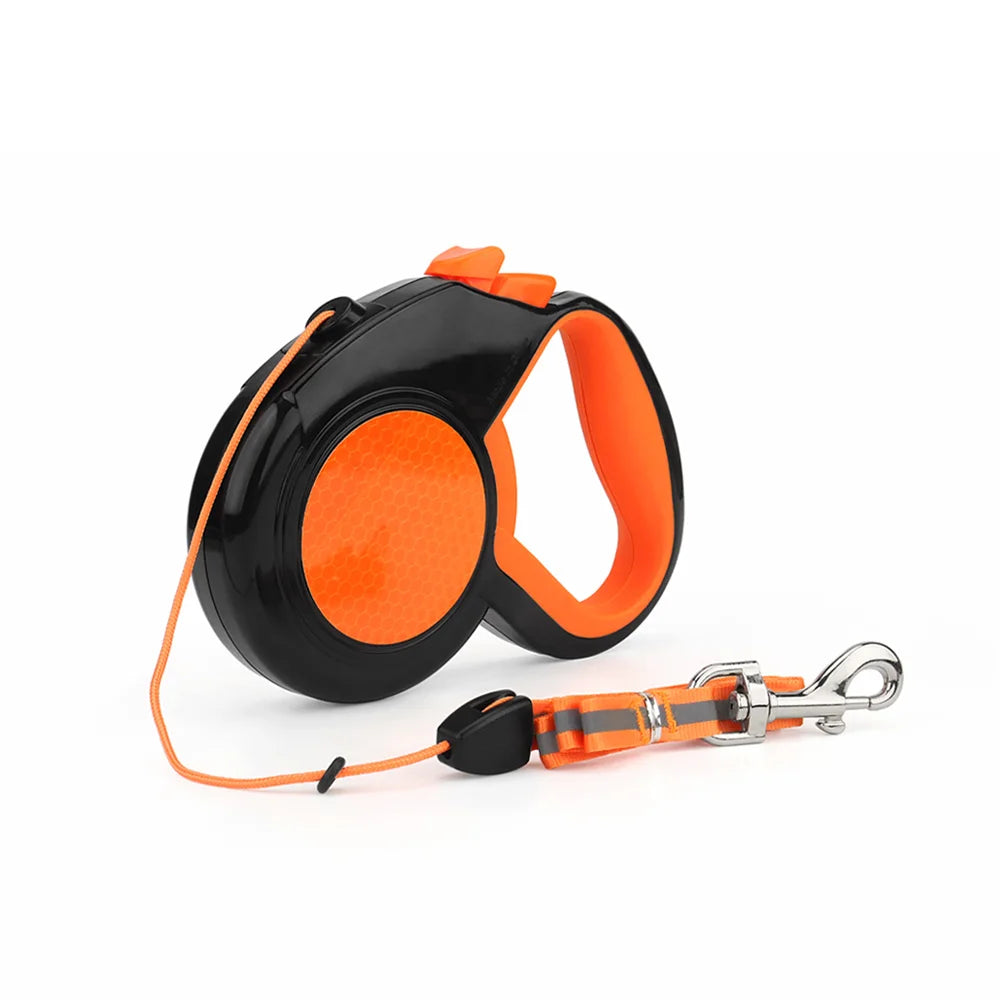 Reflective Retractable Dog Lead — 3m, 5m & 8m