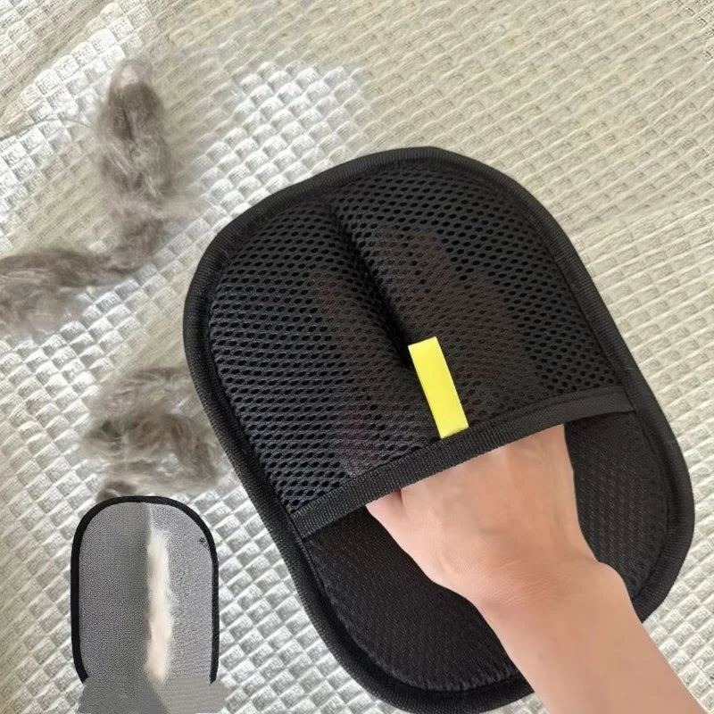 Cloth Pet Hair Removal Gloves
