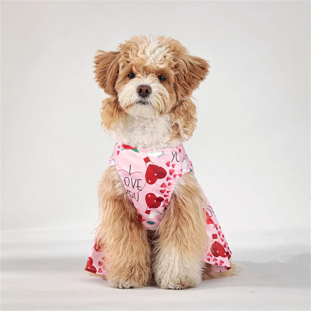 Bow Knot Princess Dress for Small Dogs & Cats