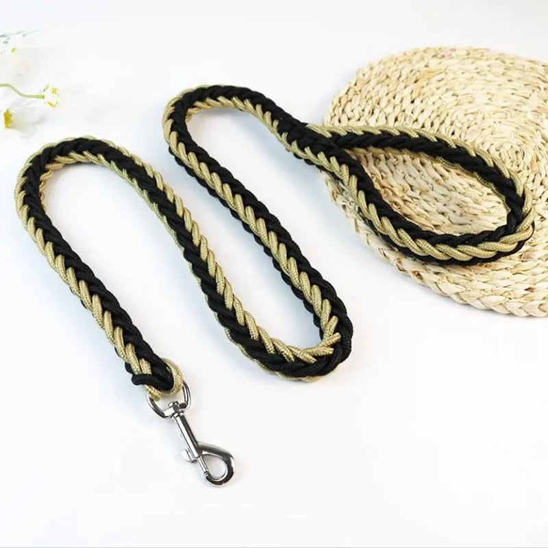 Heavy Duty Nylon Dog Leash & Collar Set - 130cm