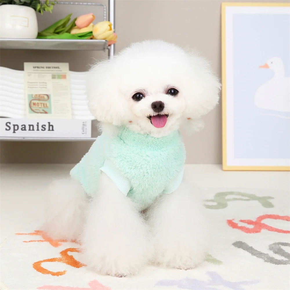 Warm Fleece Jacket & Jumpsuit for Cats and Small Dogs