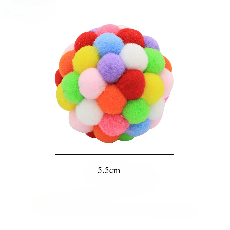 Plush Bell Ball Toy for Cats