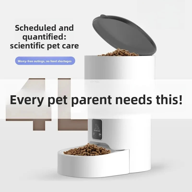 Smart WiFi Pet Feeder with HD Camera & Two-Way Intercom