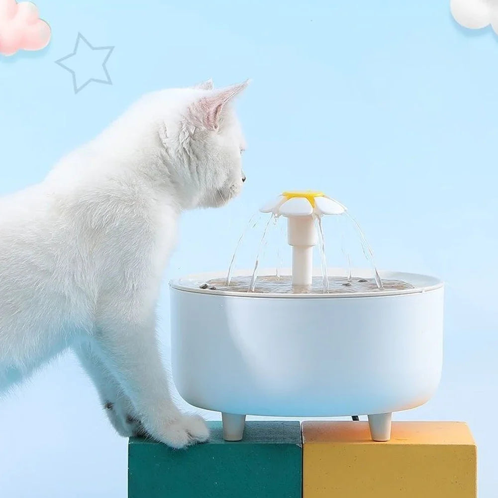 Automatic Pet Water Fountain with Filter | 1200ml USB Silent Pump