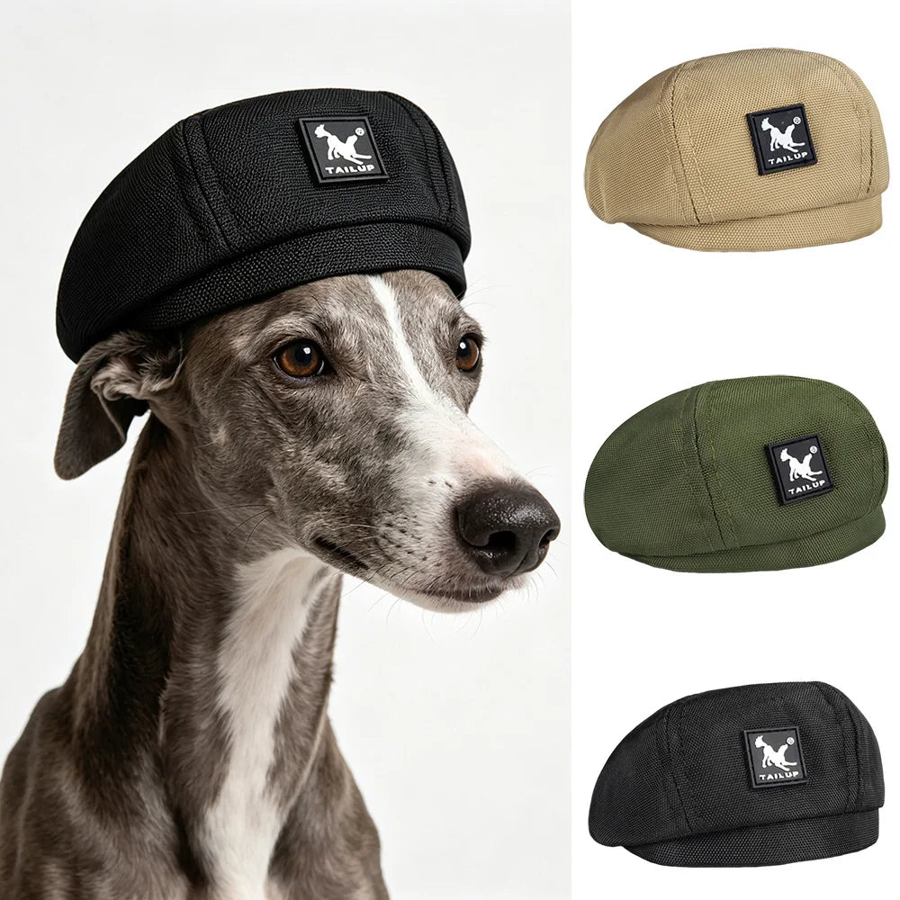 Adjustable Pet Beret Hat for Dogs & Cats