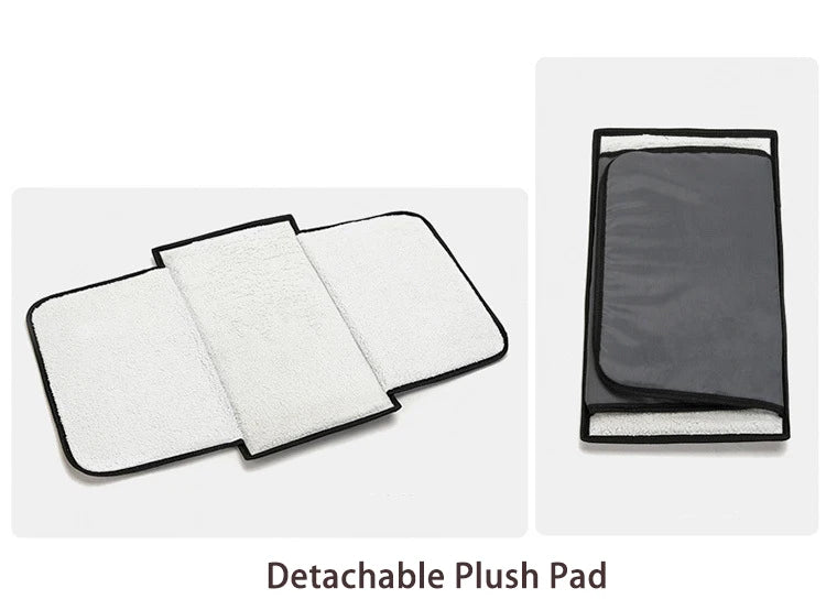 Foldable Expandable Pet Carrier Bag | Breathable Mesh Handheld Bag for Cats & Small Dogs