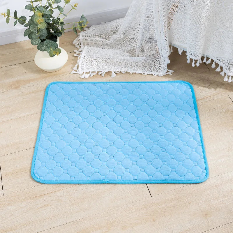 Washable Reusable Dog Pee Pad — Anti-Slip Puppy Training Mat for Home & Car