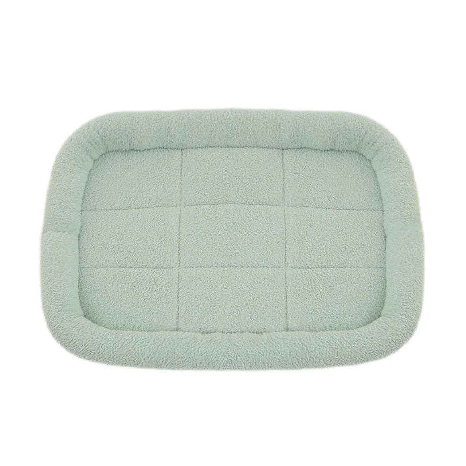 Soft Plush Pet Bed Mat – Calming Cushion for Cats & Dogs, S to XXL