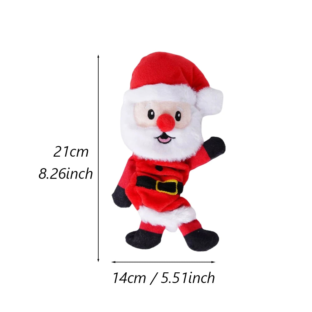 Christmas Plush Squeaky Dog Toy