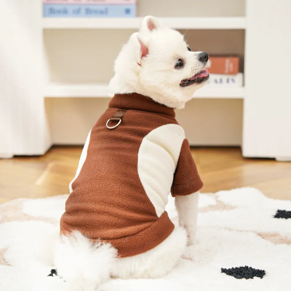 Soft Fleece Dog Hoodie & Warm Winter Coat