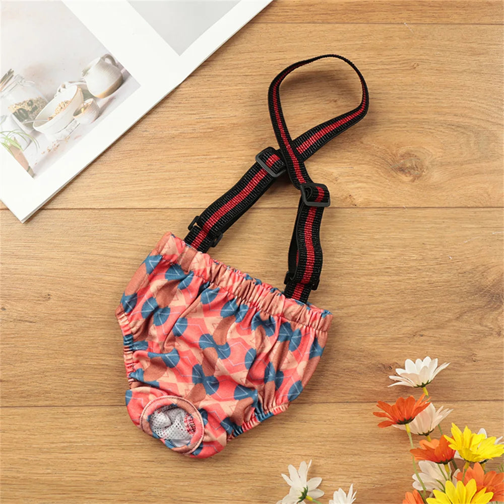 Reusable Washable Dog Sanitary Shorts for Female Dogs