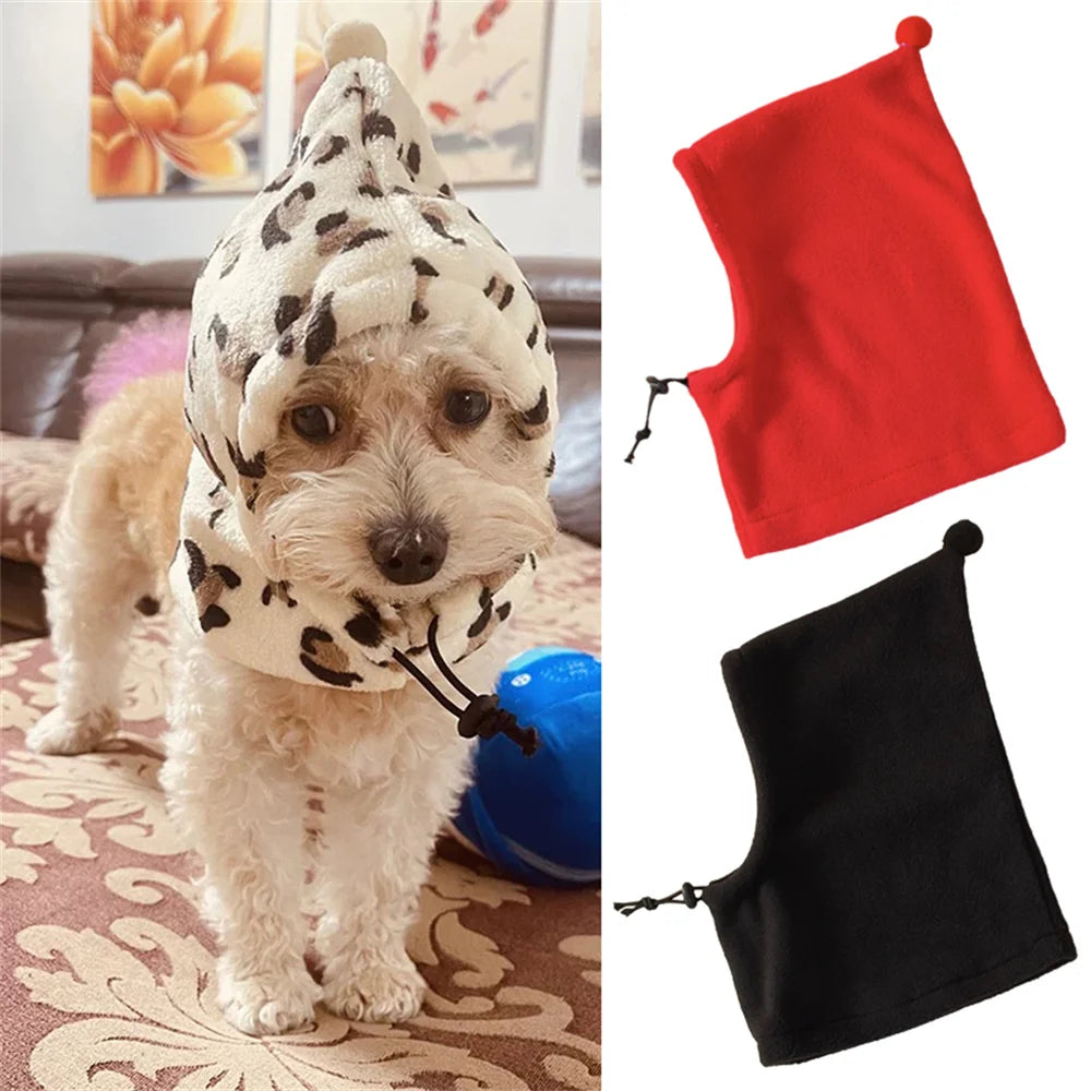 Fleece High-Neck Windproof Hat for Dogs & Cats