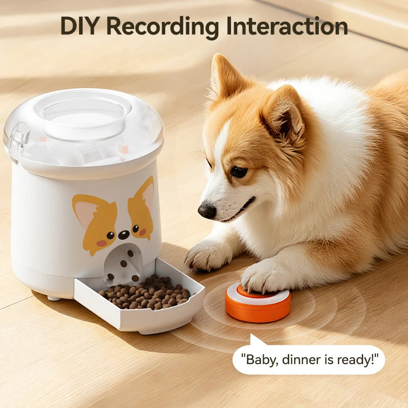 Interactive Treat Dispenser & IQ Training Toy for Dogs with Remote Control
