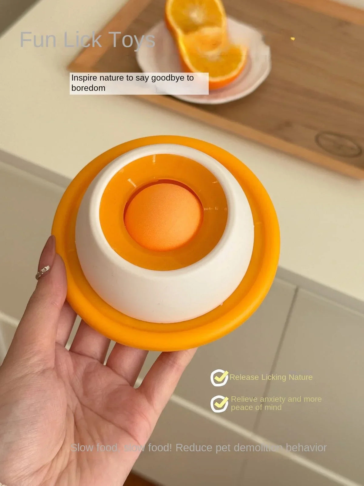 Lick Mat Slow Feeder for Dogs & Cats