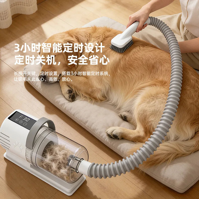 Dog Grooming Vacuum Kit | 2.3L Dust Cup | 99% Hair Capture | 5+ Speeds