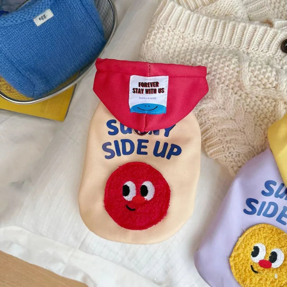 Smile Face Hoodie for Small & Medium Dogs & Cats