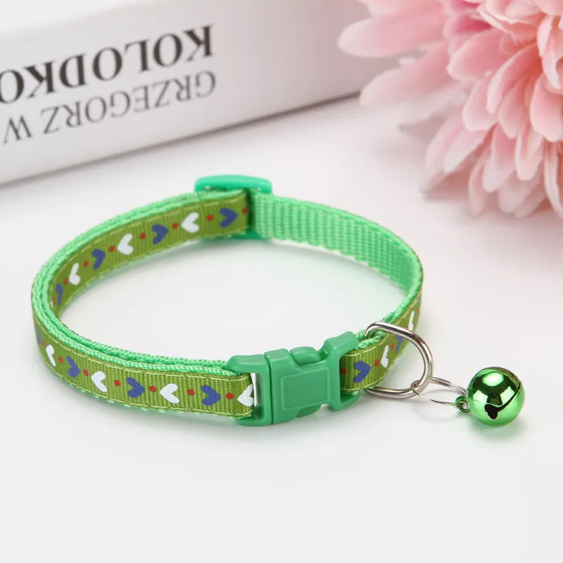 Adjustable Cat Collar with Bell
