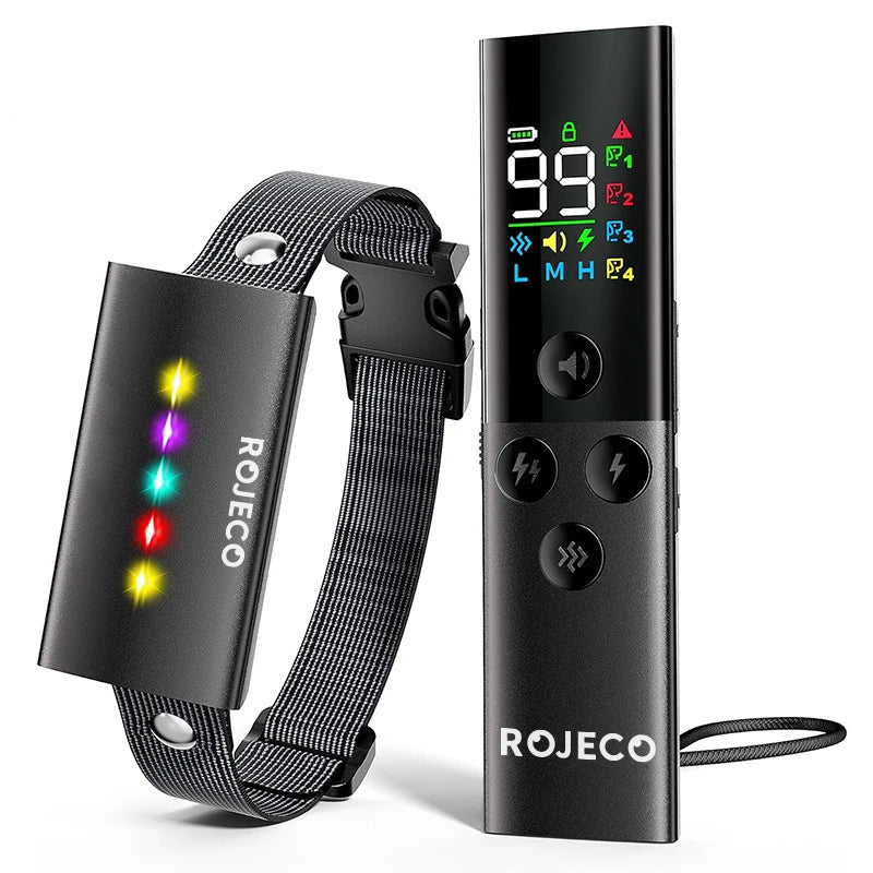 Remote Dog Training Collar — 1600ft Range, IP67 Waterproof & Bark Control