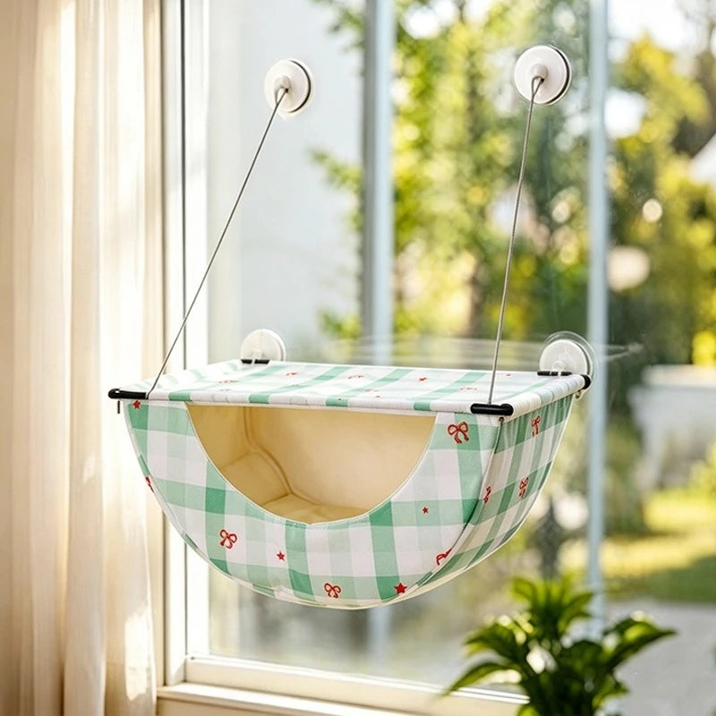 Suction-Cup Cat Window Hammock