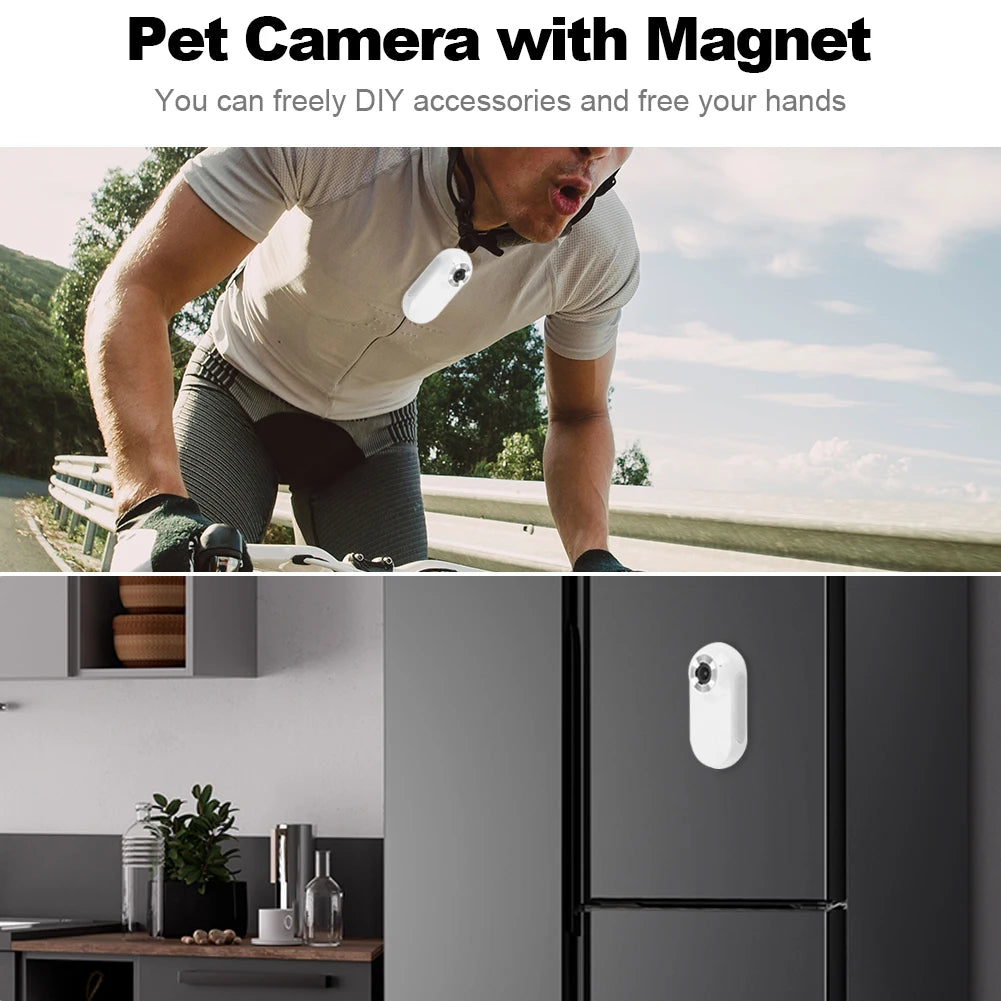 HD 1080P Pet Collar Camera — See the World Through Your Pet's Eyes
