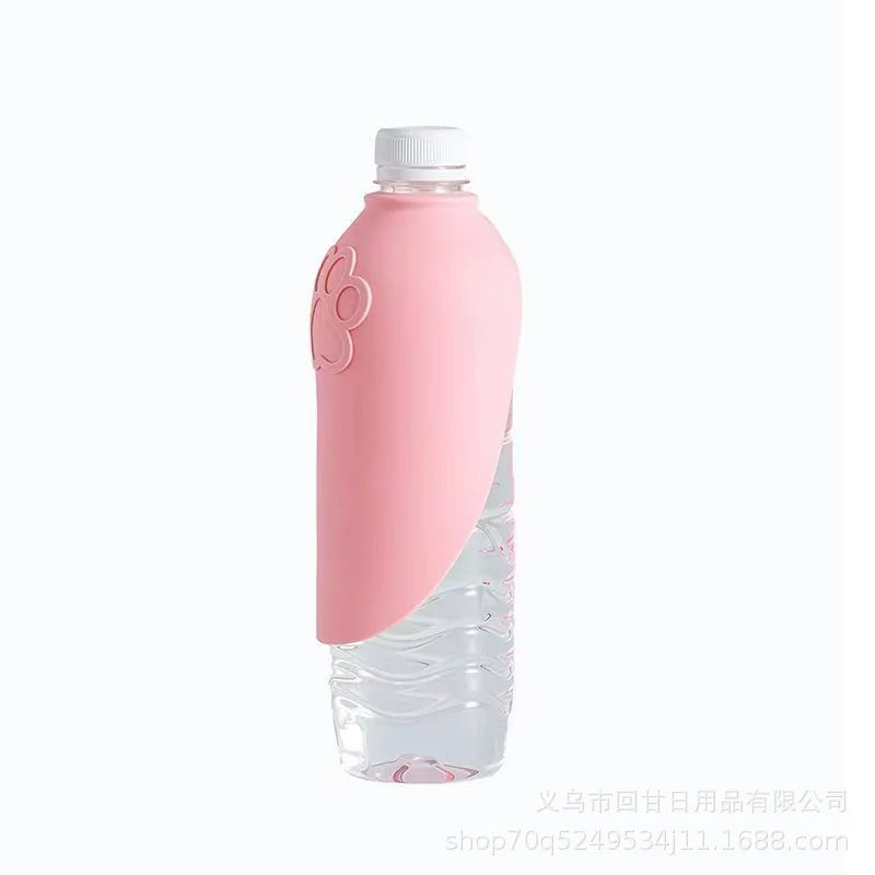 Universal Dog Cat Drinking Bowl Outdoor Feeding Water Portable Drinking Cup Pet Foldable Water Dispenser Interchangeable Bottle
