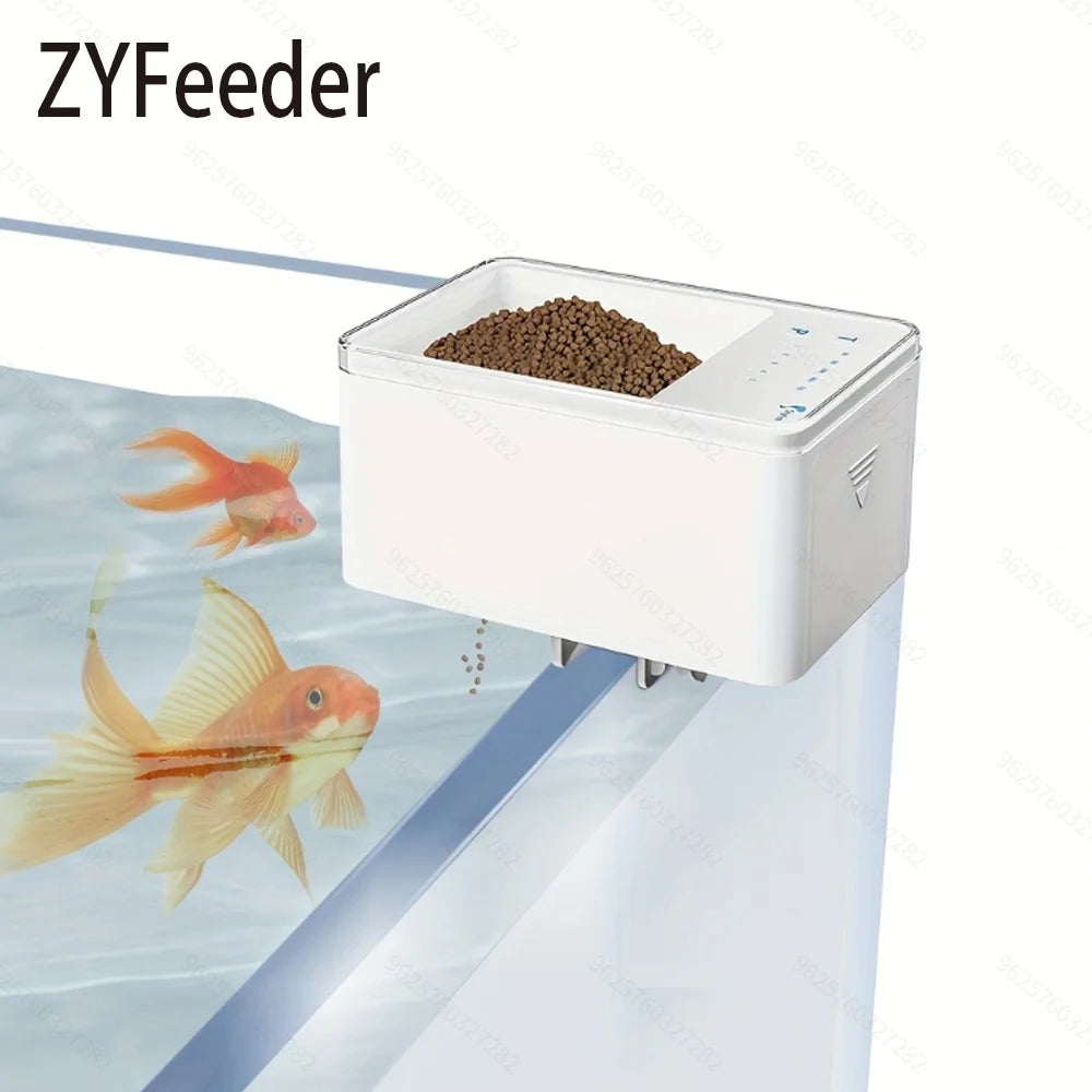 Smart WiFi Automatic Fish and Turtle Feeder - Multiple Capacity Options