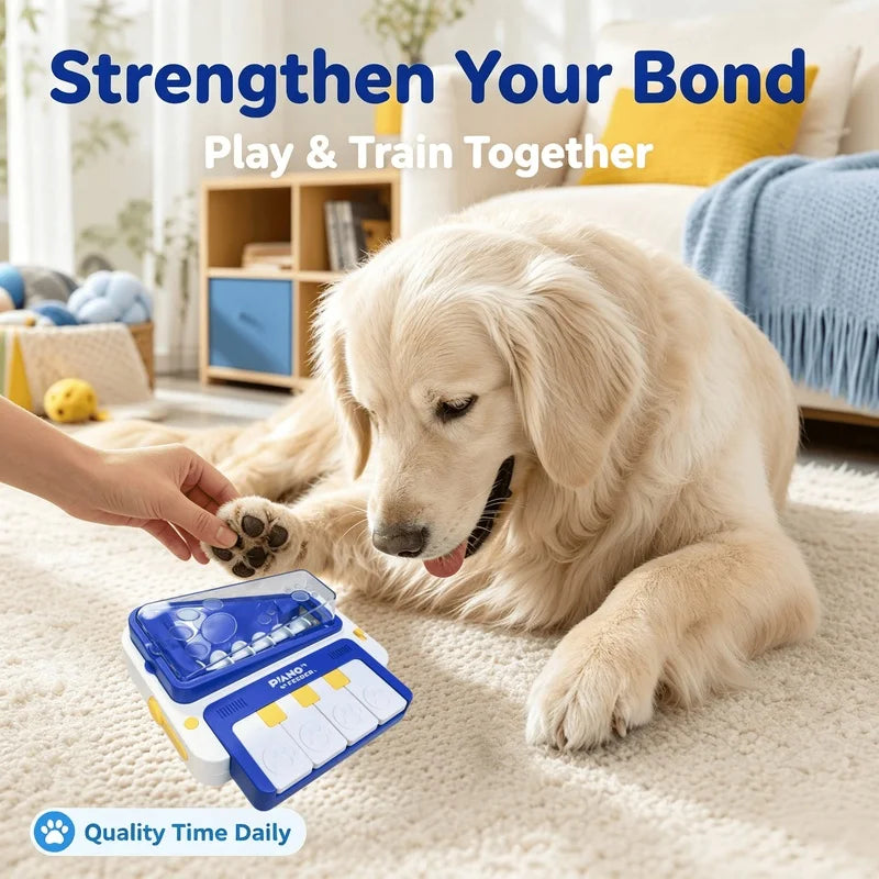 Interactive Dog Piano Treat Dispenser