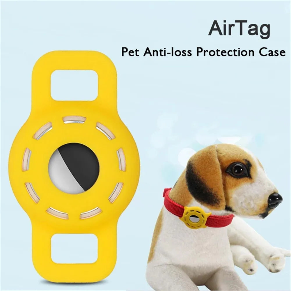 Silicone AirTag Case for Cats & Dogs – Anti-Scratch Protective Cover